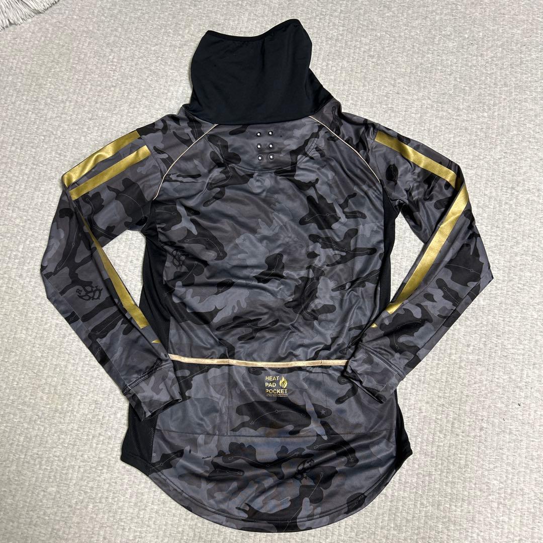 Russelno 迷彩柄 ハイネックシャツ メンズウェア