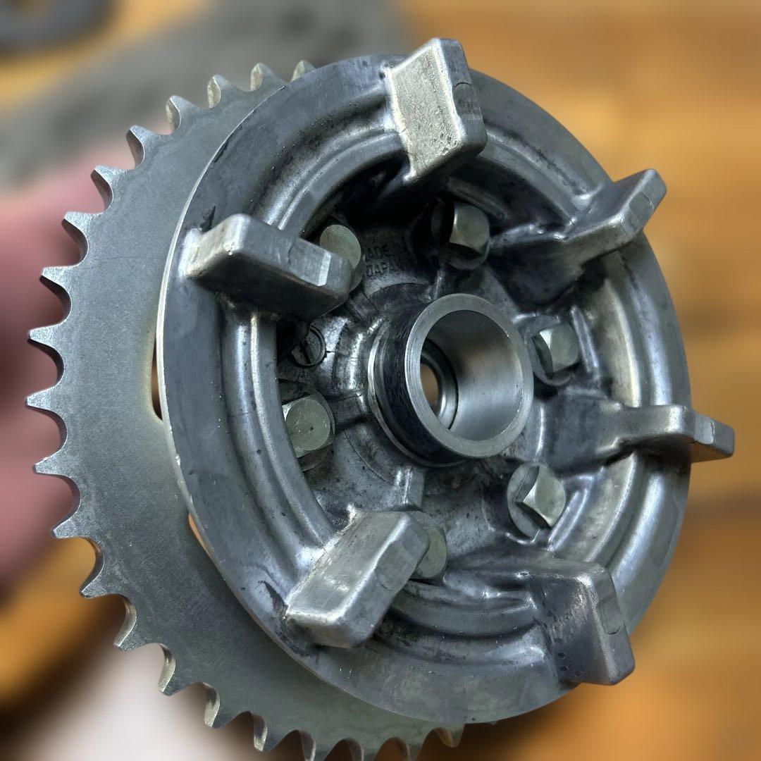 R*o様 GSX750S カタナ ハブ/スプロケット/アクスルシャフト/ダンパー