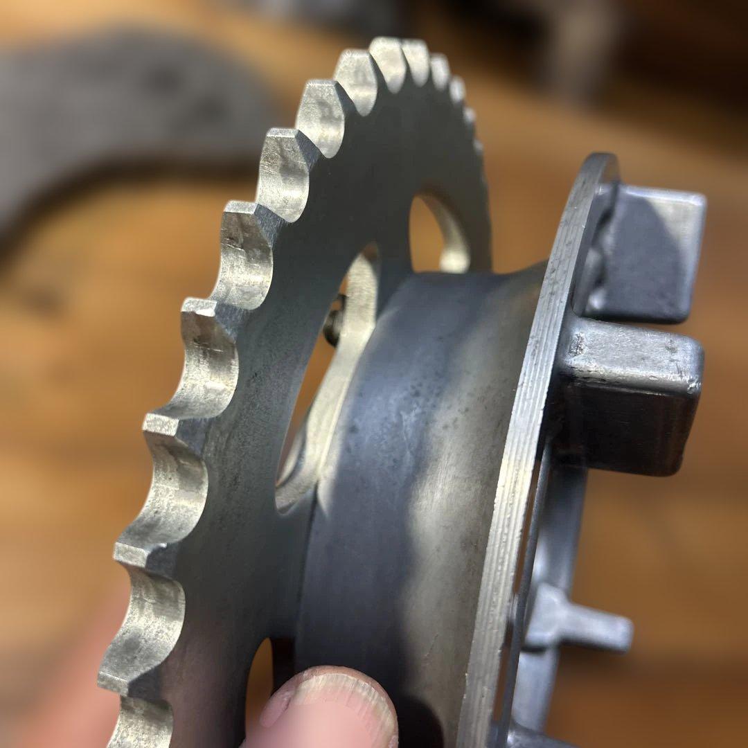 R*o様 GSX750S カタナ ハブ/スプロケット/アクスルシャフト/ダンパー