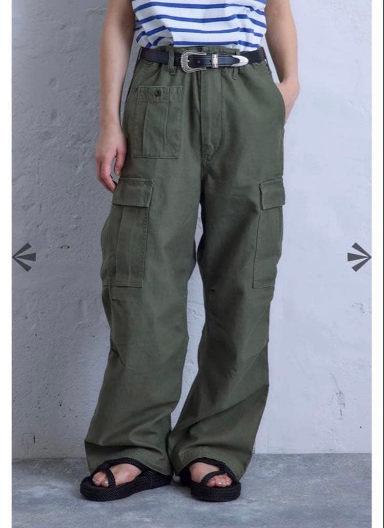 ナイジェルケーボン　アーミーカーゴパンツ　レディース8