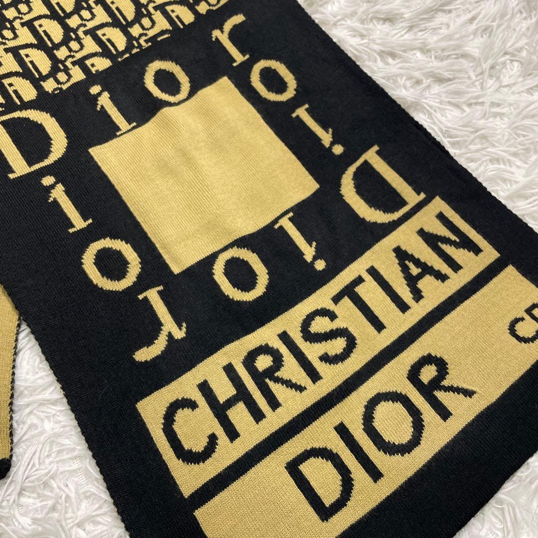 CHRISTIAN DIOR クリスチャンディオール　カシミヤマフラー　カシミア