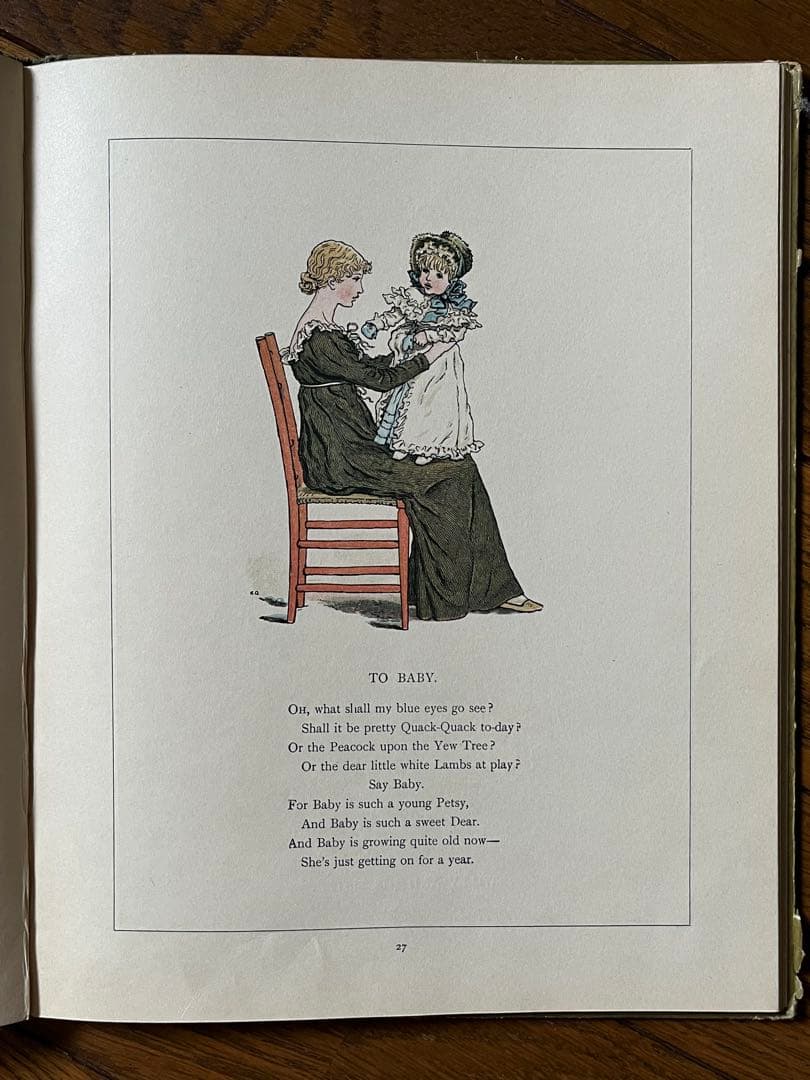 初版？ MARIGOLD GARDEN ケイト・グリーナウェイ 木版絵本＋復刻版