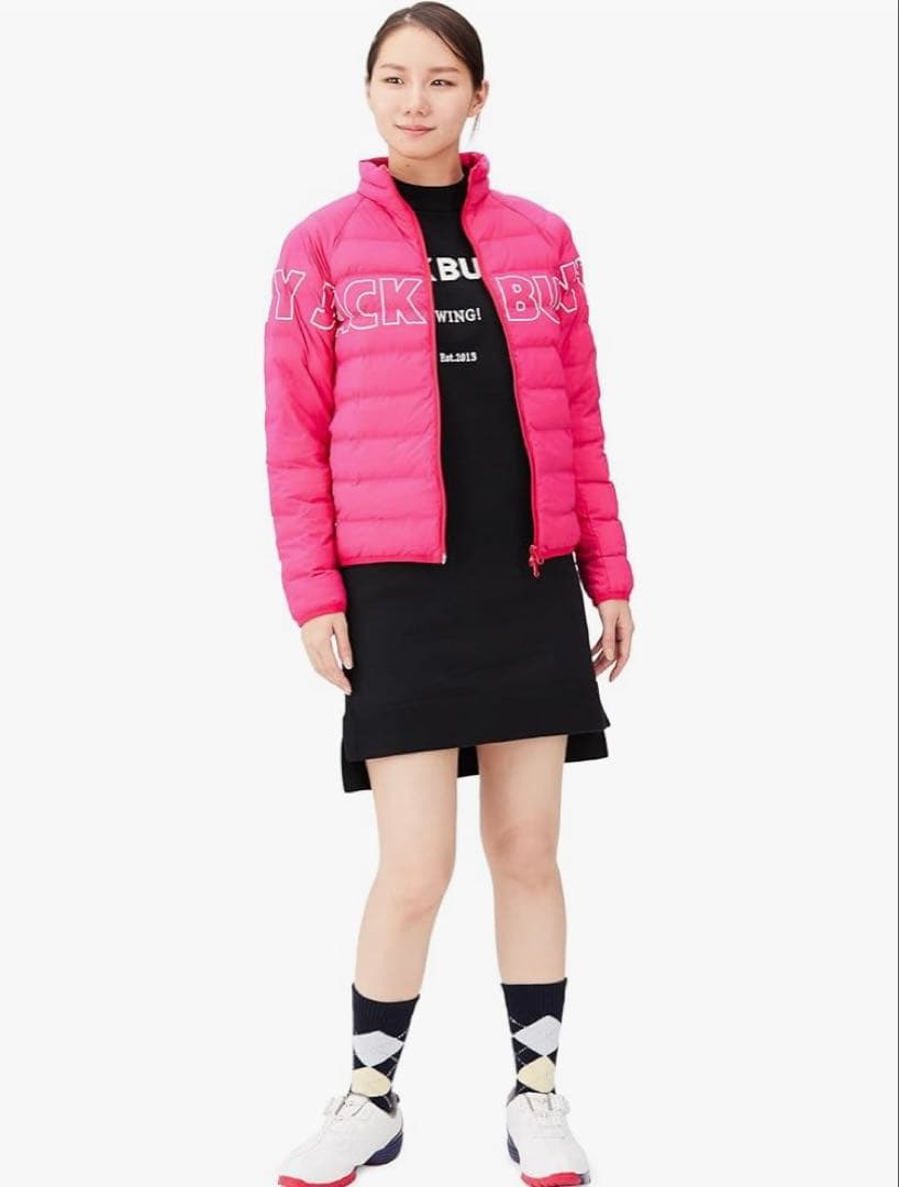 Jack Bunny! レディースジャケット L ピンク　サイズ2 新品タグ有