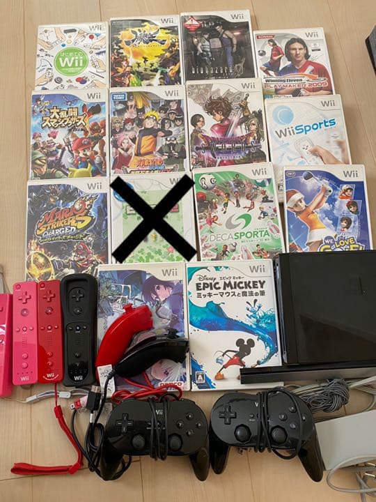 wii本体とカセット