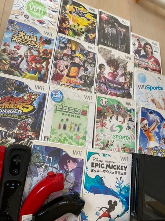 wii本体とカセット