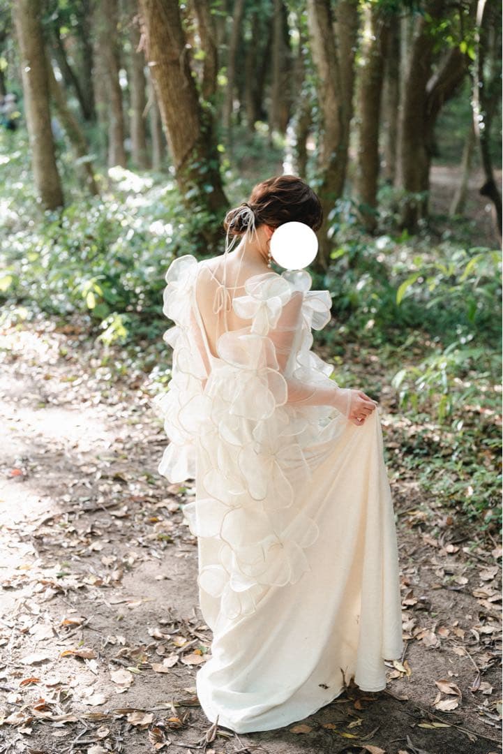 ウエディングドレス　　結婚式　二次会　前撮り　オーダーメイド　フラワー装飾