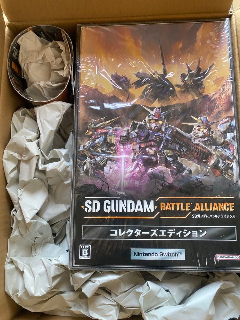 新品未開封SDガンダム バトルアライアンス コレクターズエディションswitch
