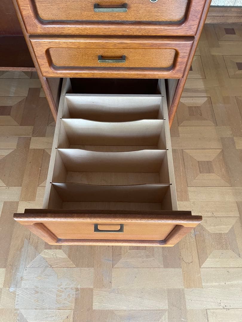 送料込み　木製書斎机