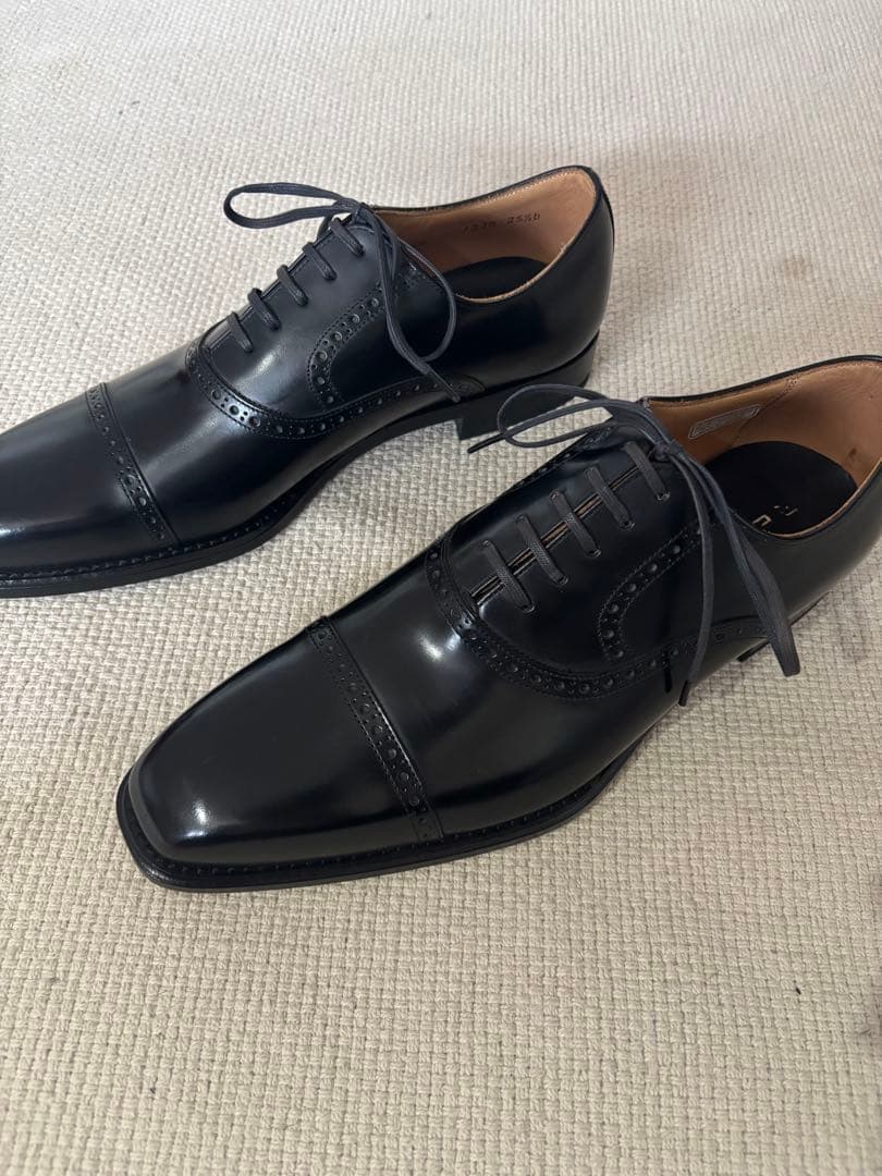 ☆1回短時間使用のみ☆ REGAL ストレートチップ　ビジネスシューズ