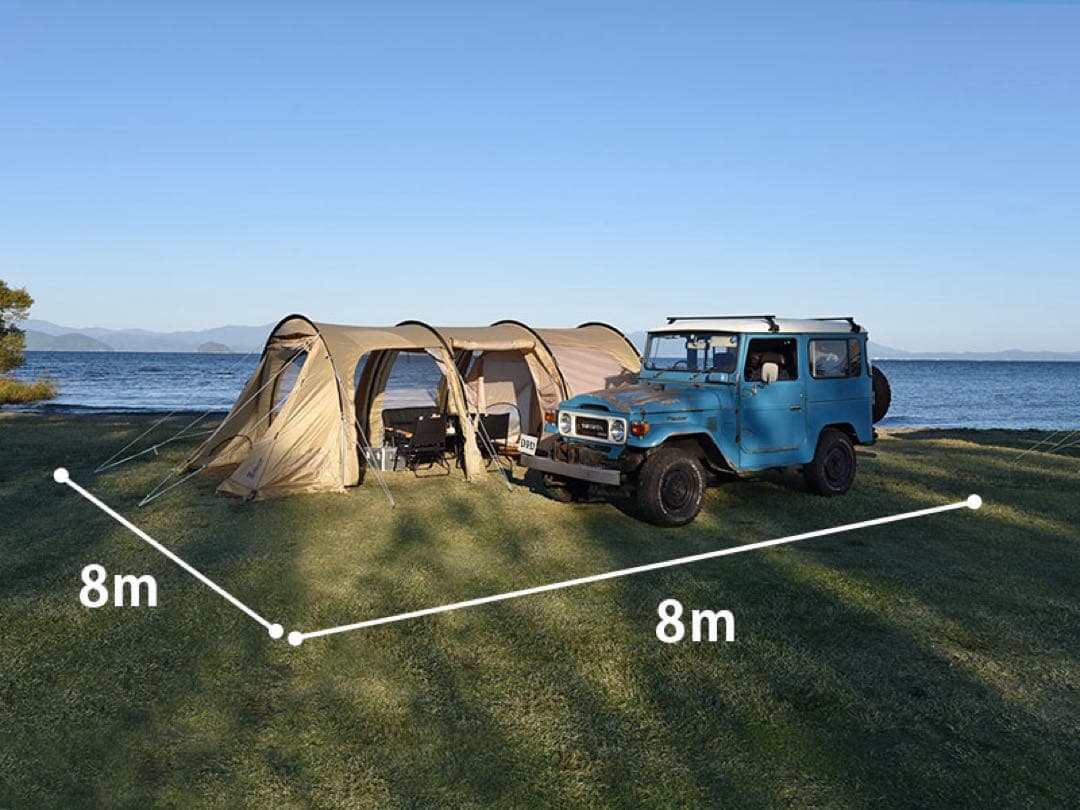 KAMABOKO TENT 3(M) タン（ベージュ）