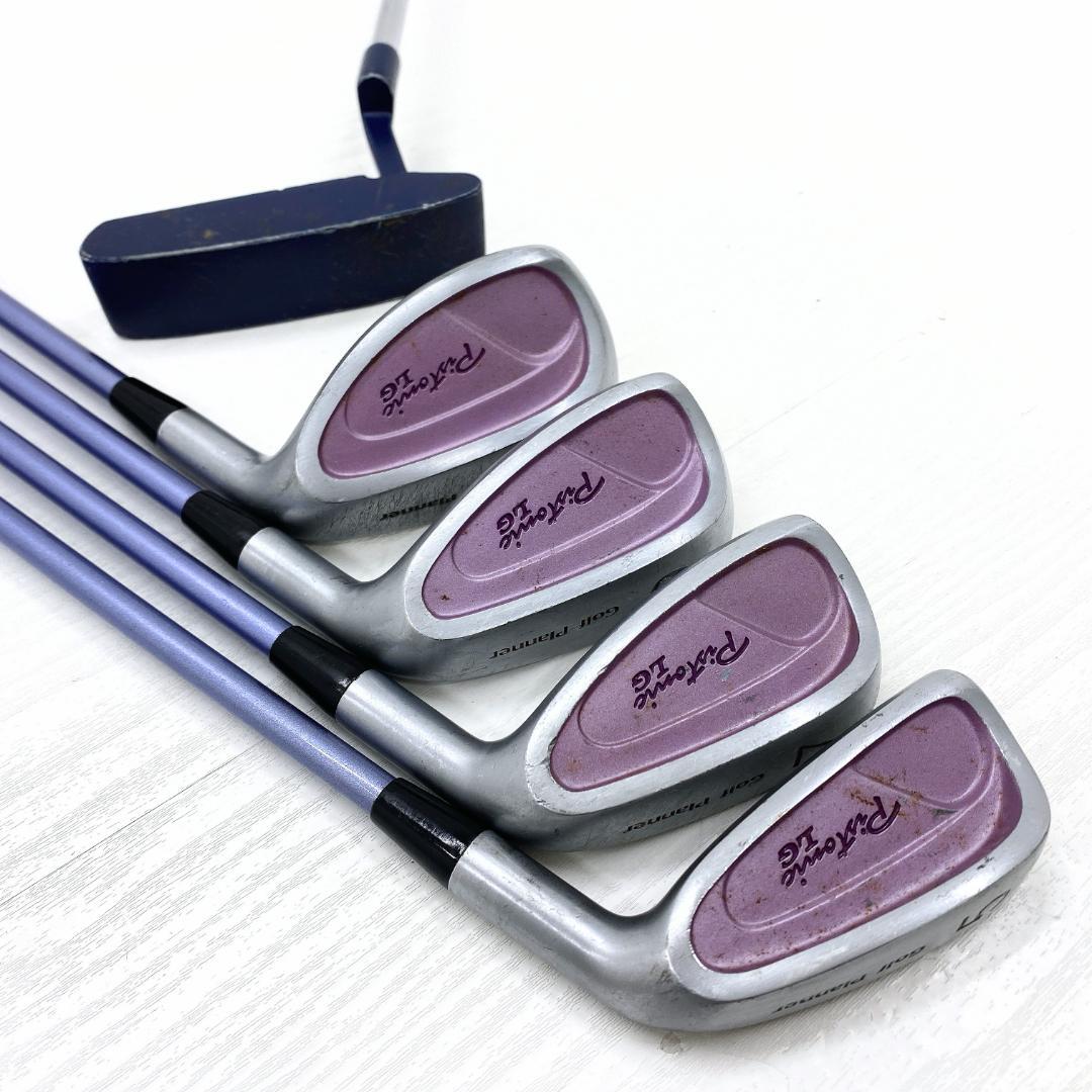 【格安‼】 ゴルフプランナー レディース ゴルフクラブ 初心者 セット 7本 L