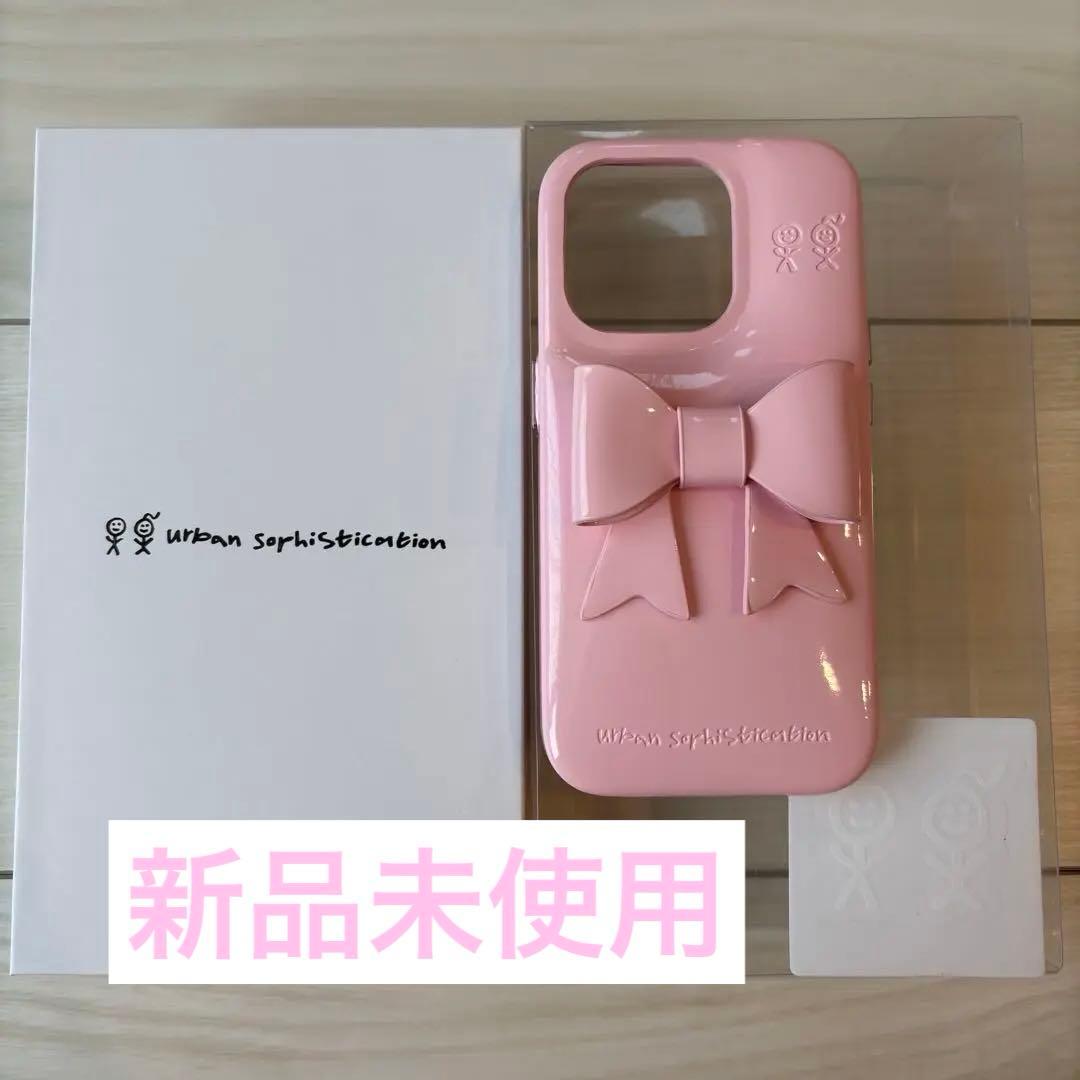 Urban Sophistication iPhone15pro ケース リボン