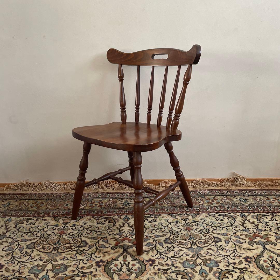 ②柏木工　ダイニングチェア　ウィンザーチェア