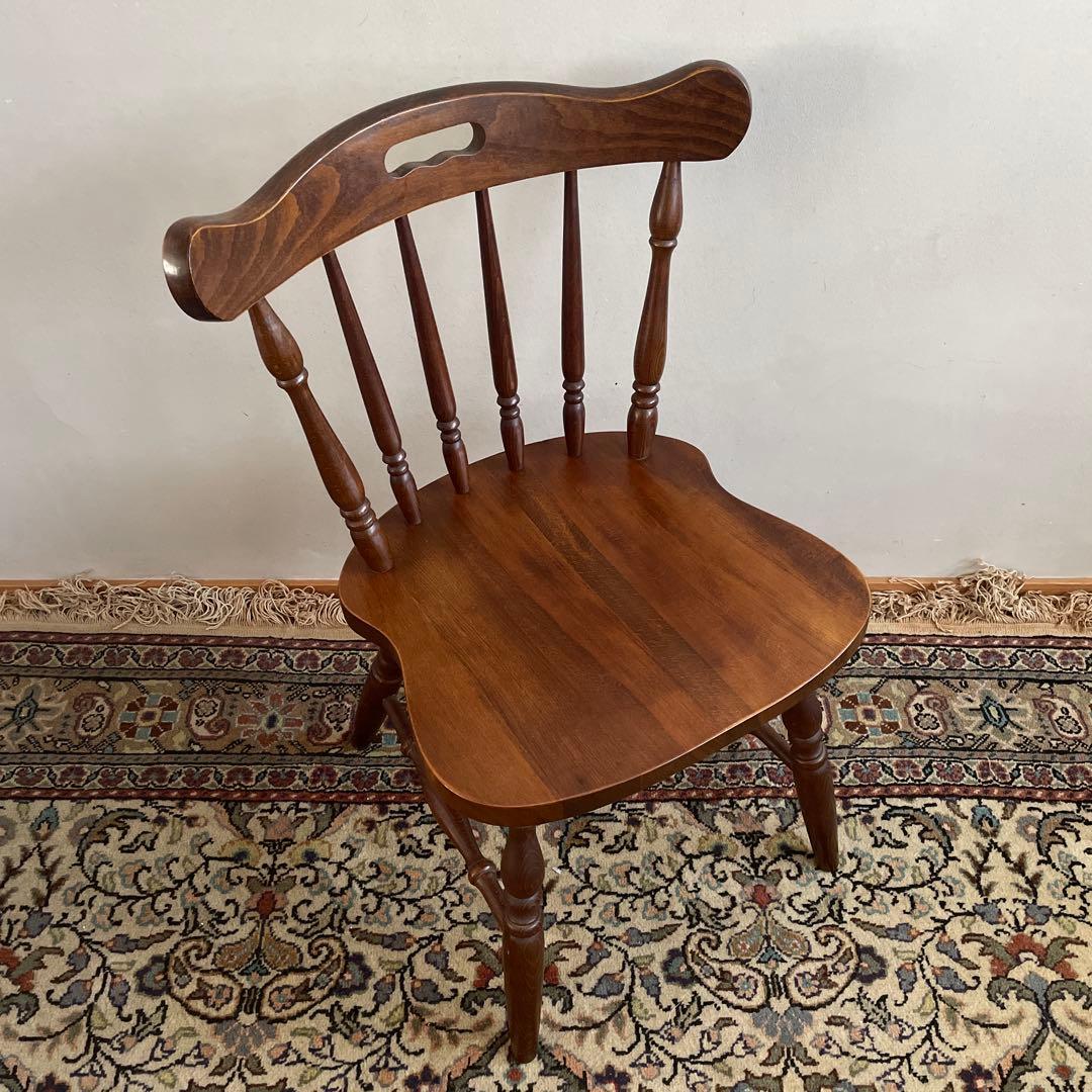 ②柏木工　ダイニングチェア　ウィンザーチェア