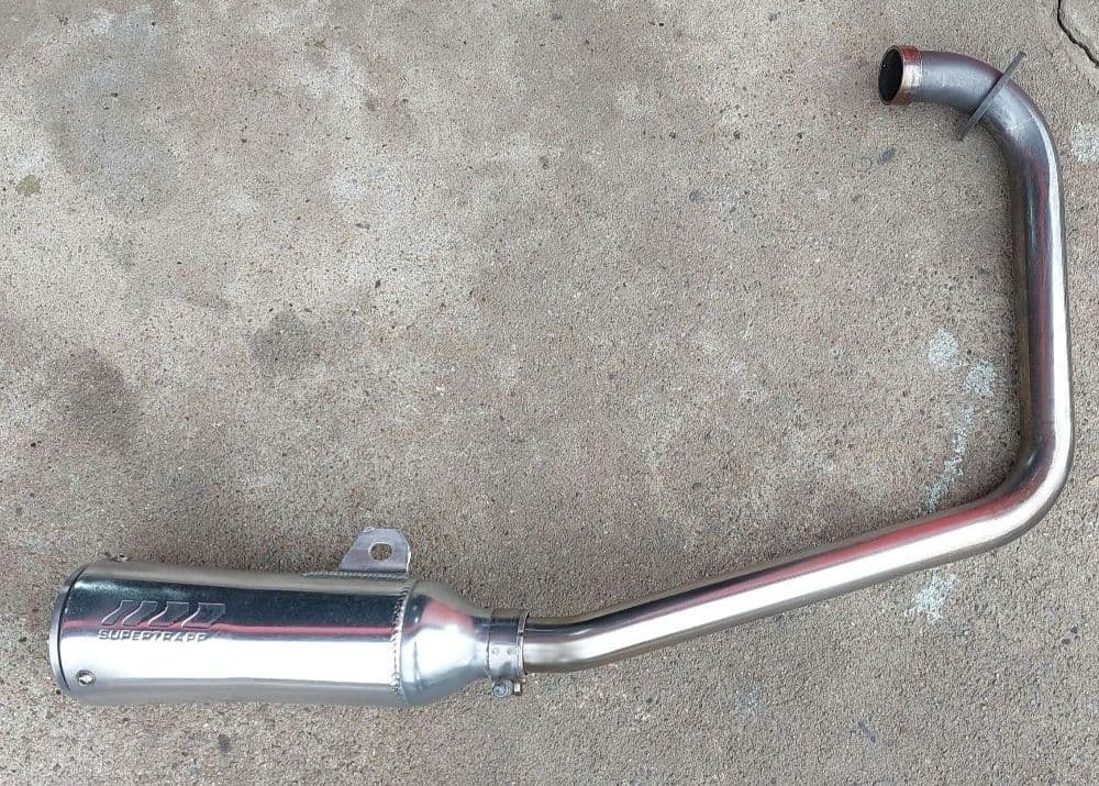 YAMAHA TW 200/225 社外 スーパートラップマフラー 低走行 美品