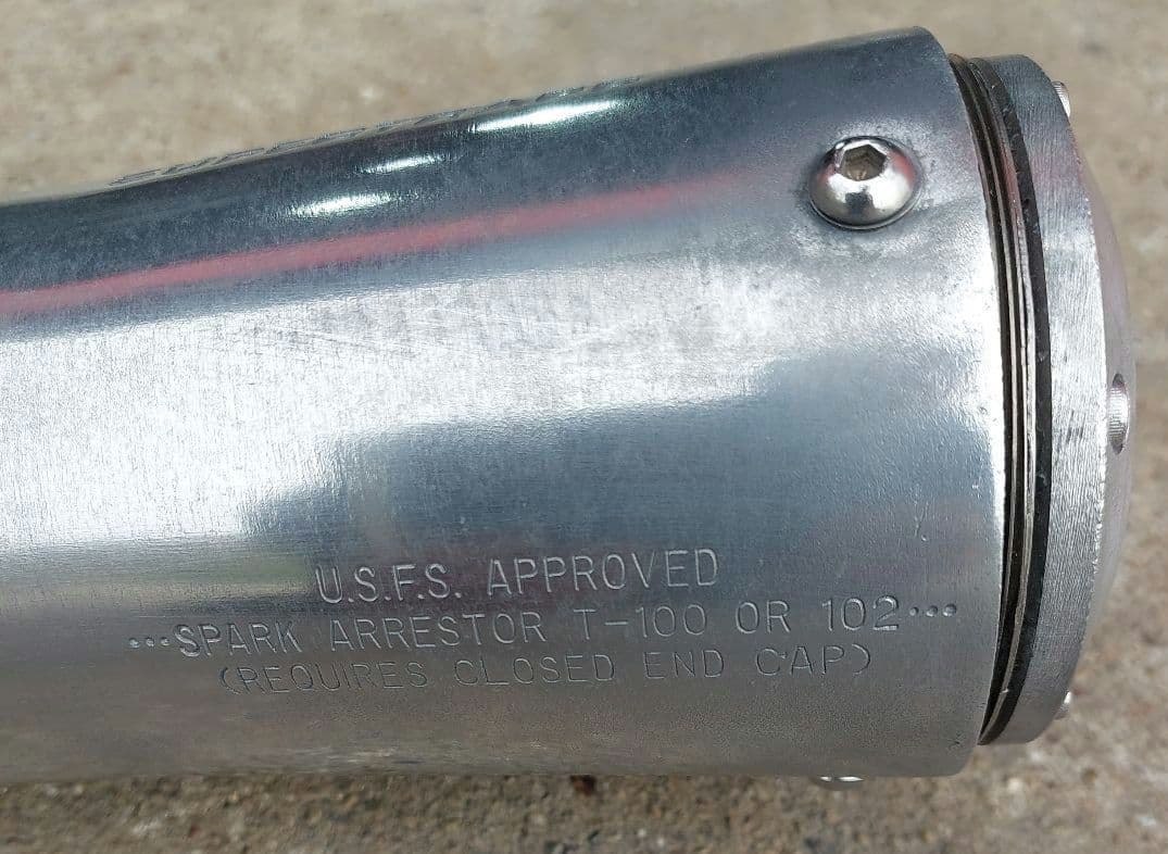 YAMAHA TW 200/225 社外 スーパートラップマフラー 低走行 美品