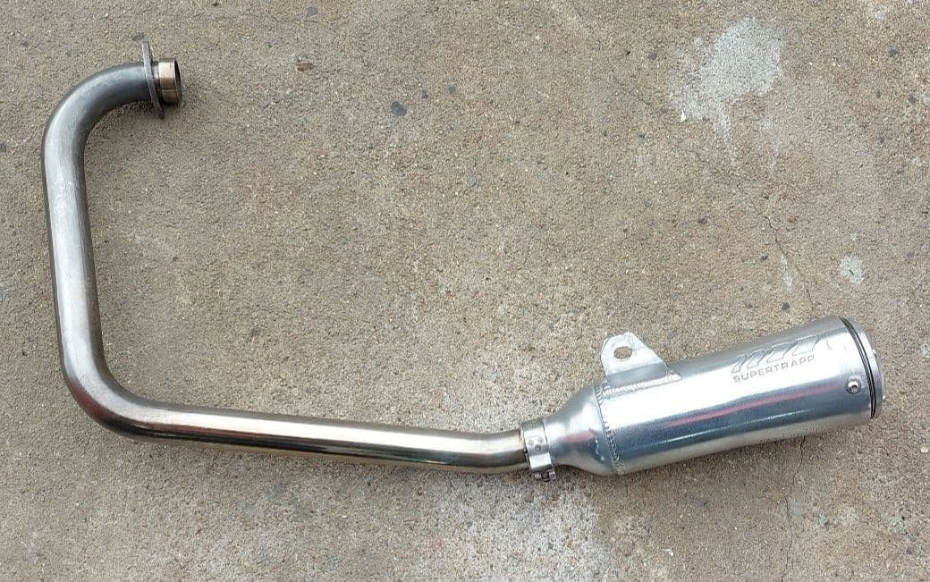 YAMAHA TW 200/225 社外 スーパートラップマフラー 低走行 美品