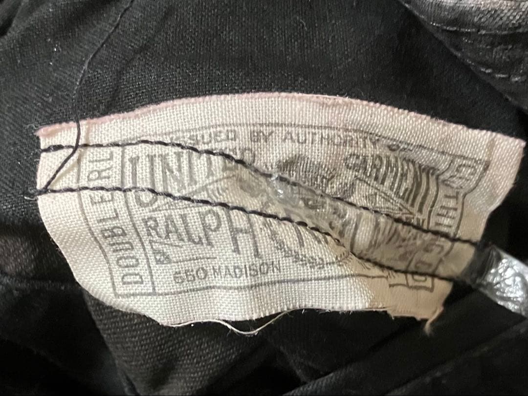 RRL ブラック カーゴパンツ 32x32