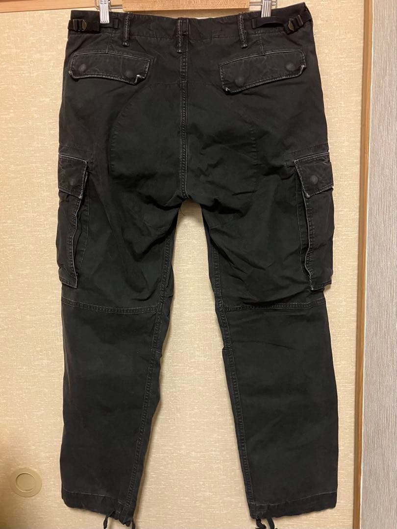 RRL ブラック カーゴパンツ 32x32