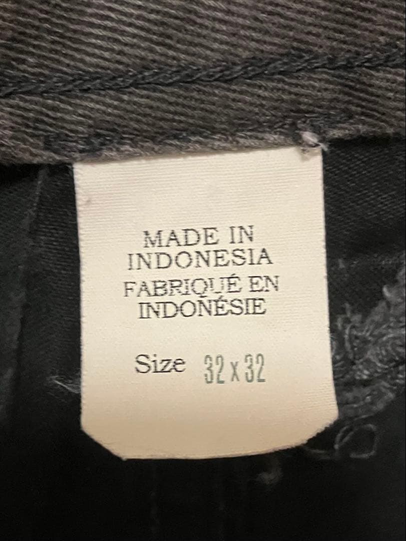 RRL ブラック カーゴパンツ 32x32