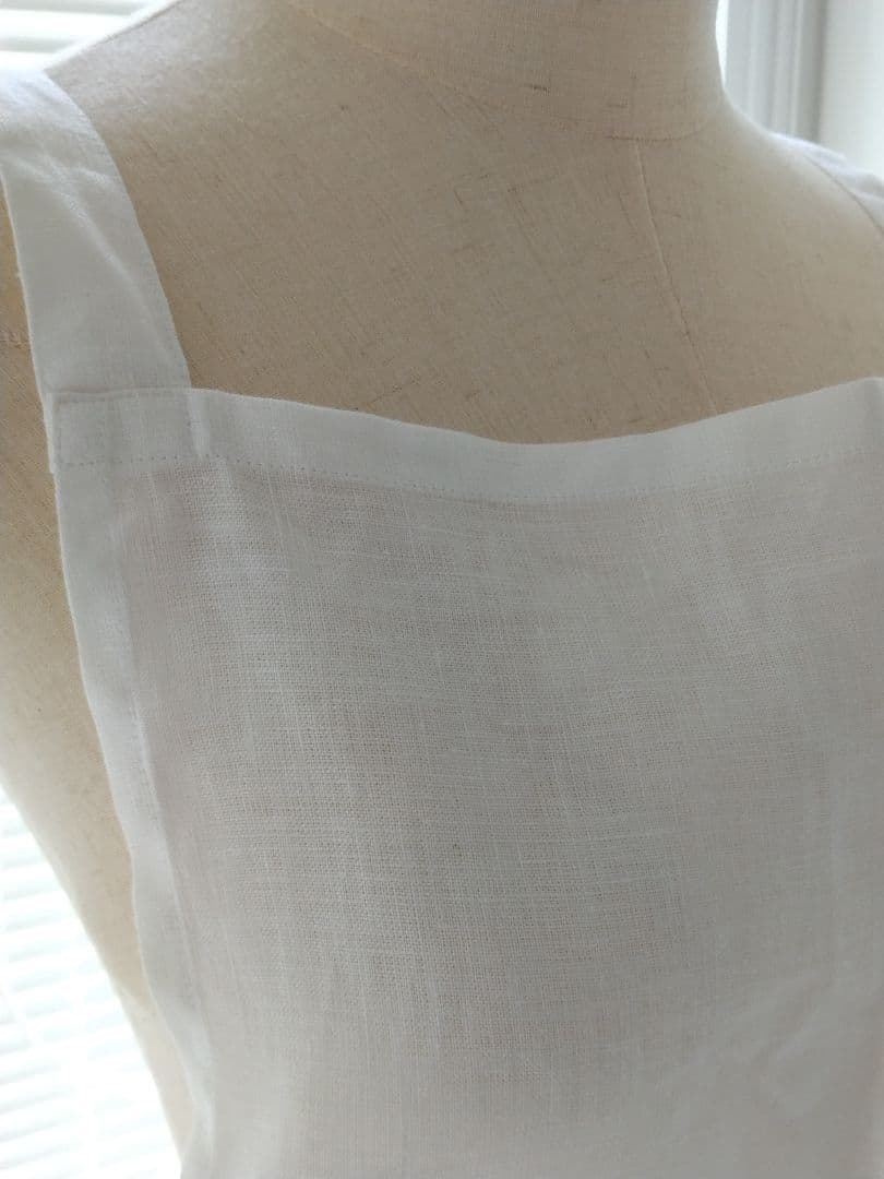 リネンエプロンドレス