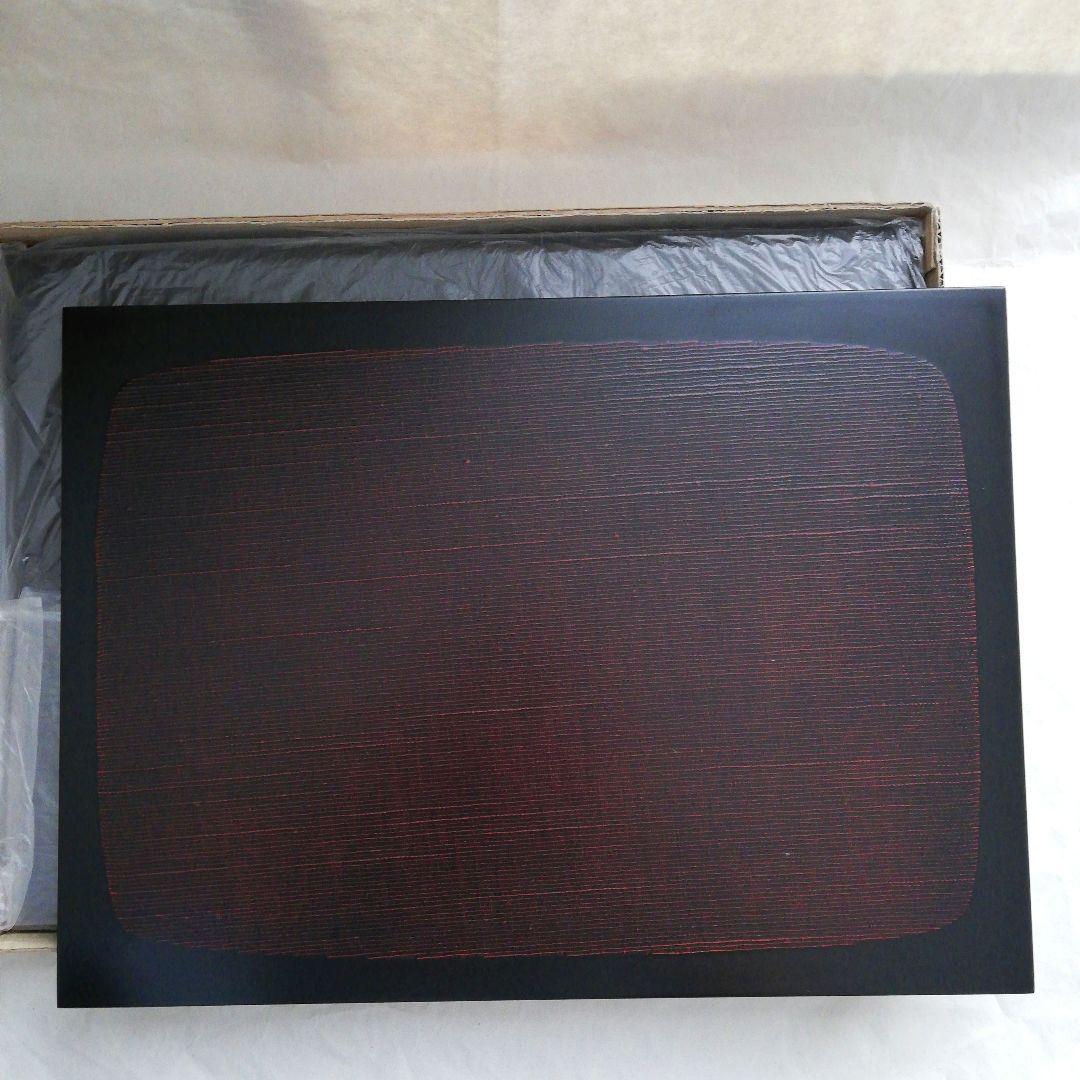 【新品未使用】越前漆器　 布目ランチョンマット　5枚セット　トレー