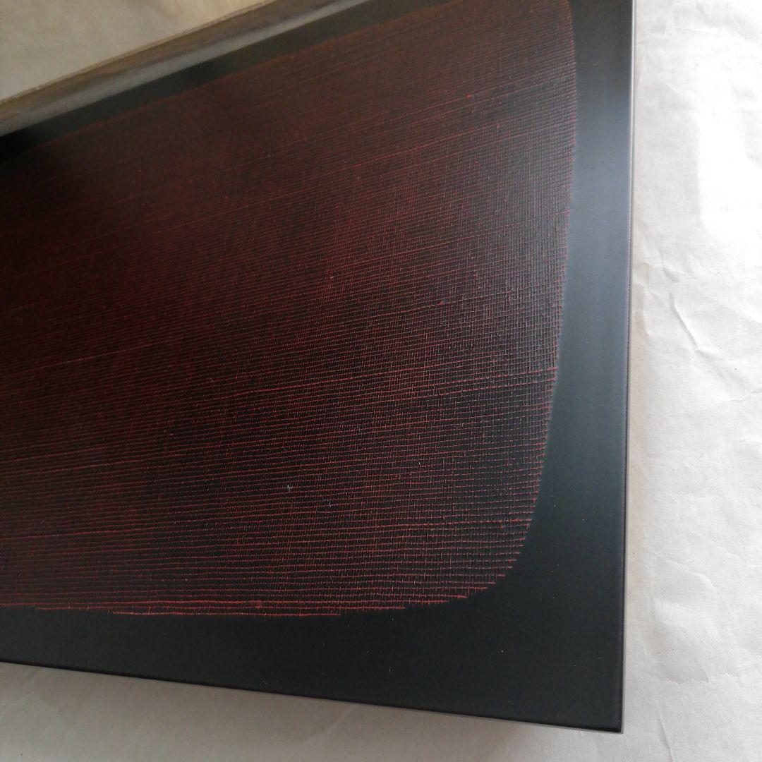 【新品未使用】越前漆器　 布目ランチョンマット　5枚セット　トレー