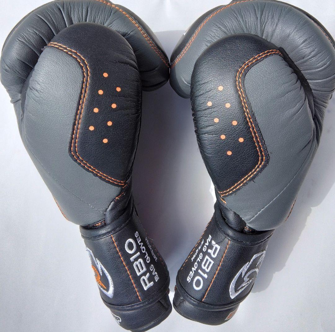 ボクシング ライバル RIVAL RB10 ボクシンググローブ グレー/ブラック