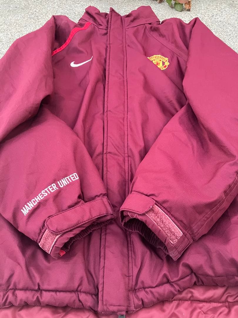 【入手困難】Nike×マンチェスターユナイテッド/中綿ジャケットジャージM