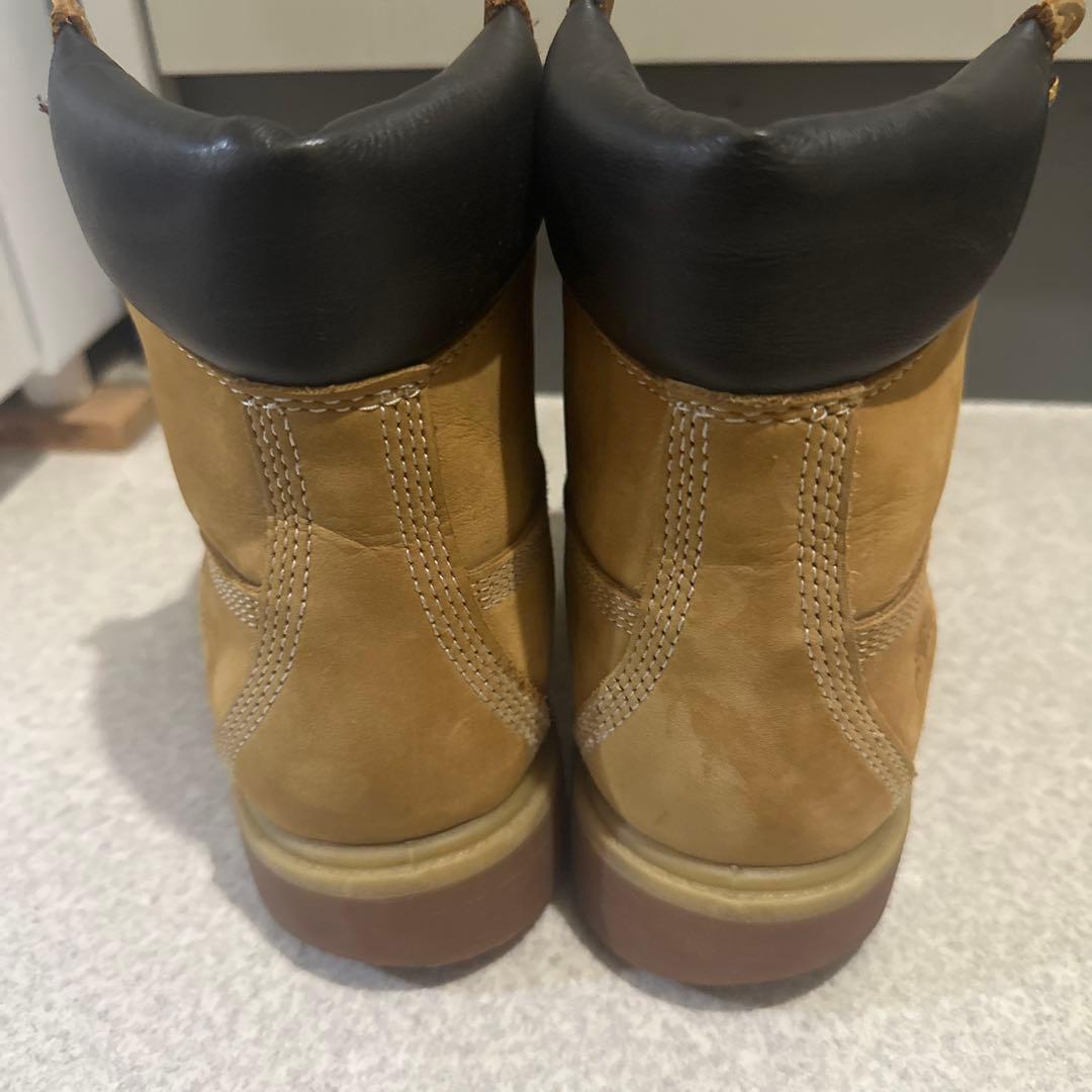 美品！Timberland 6インチ イエローブーツ　25.5