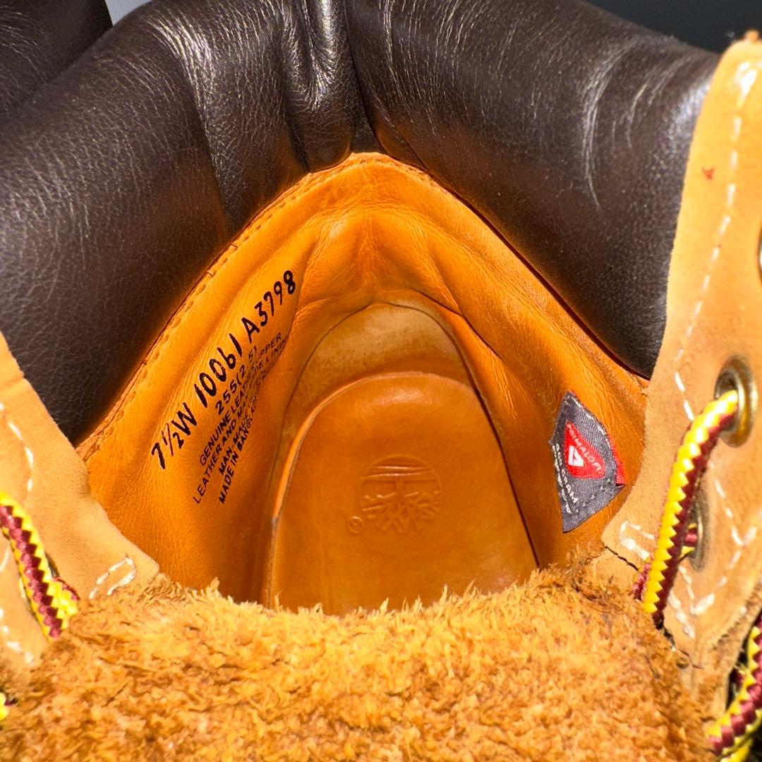 美品！Timberland 6インチ イエローブーツ　25.5