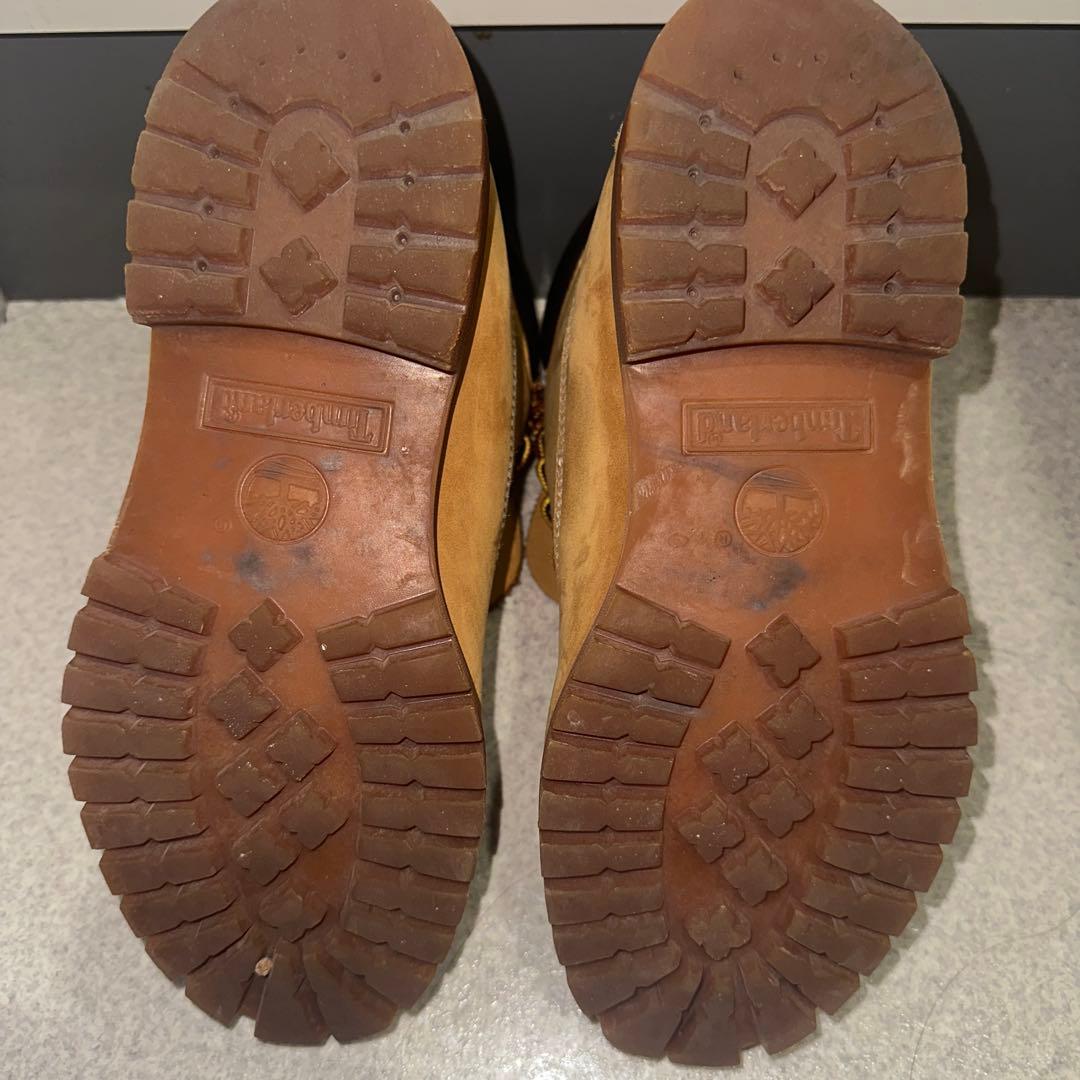 美品！Timberland 6インチ イエローブーツ　25.5