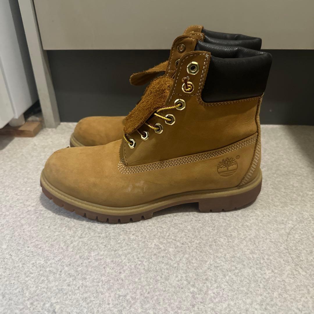 美品！Timberland 6インチ イエローブーツ　25.5
