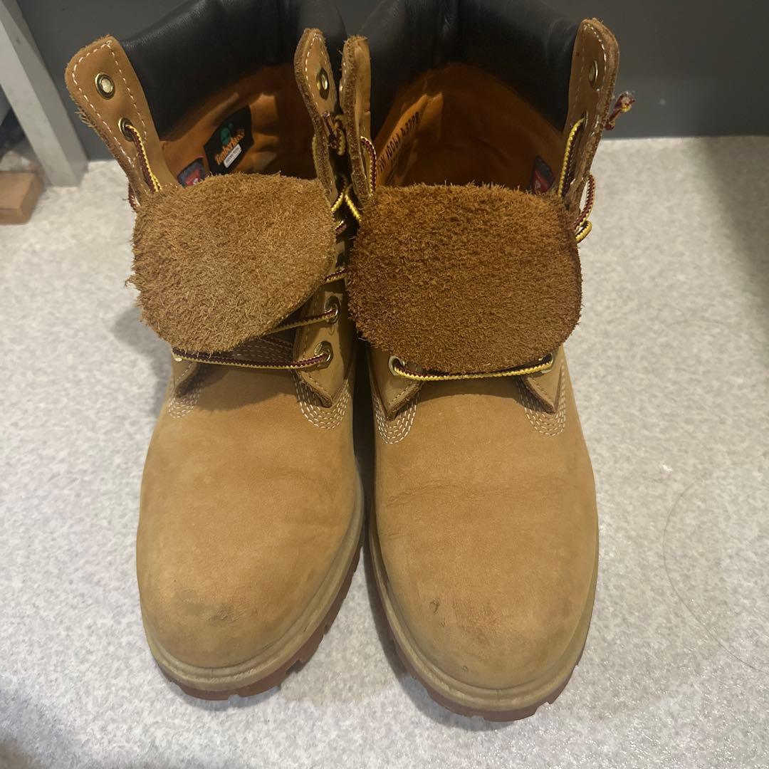 美品！Timberland 6インチ イエローブーツ　25.5
