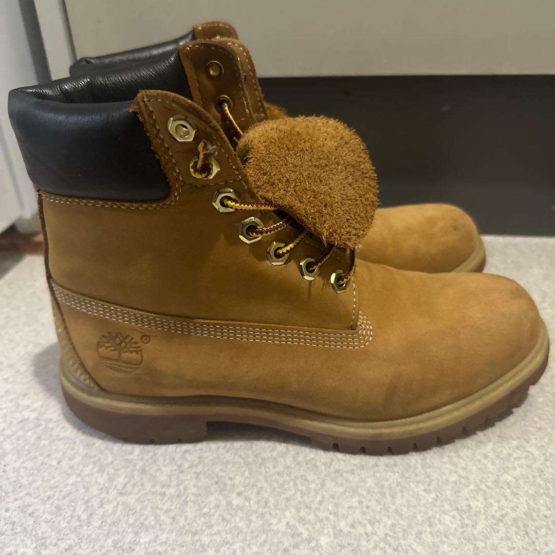 美品！Timberland 6インチ イエローブーツ　25.5