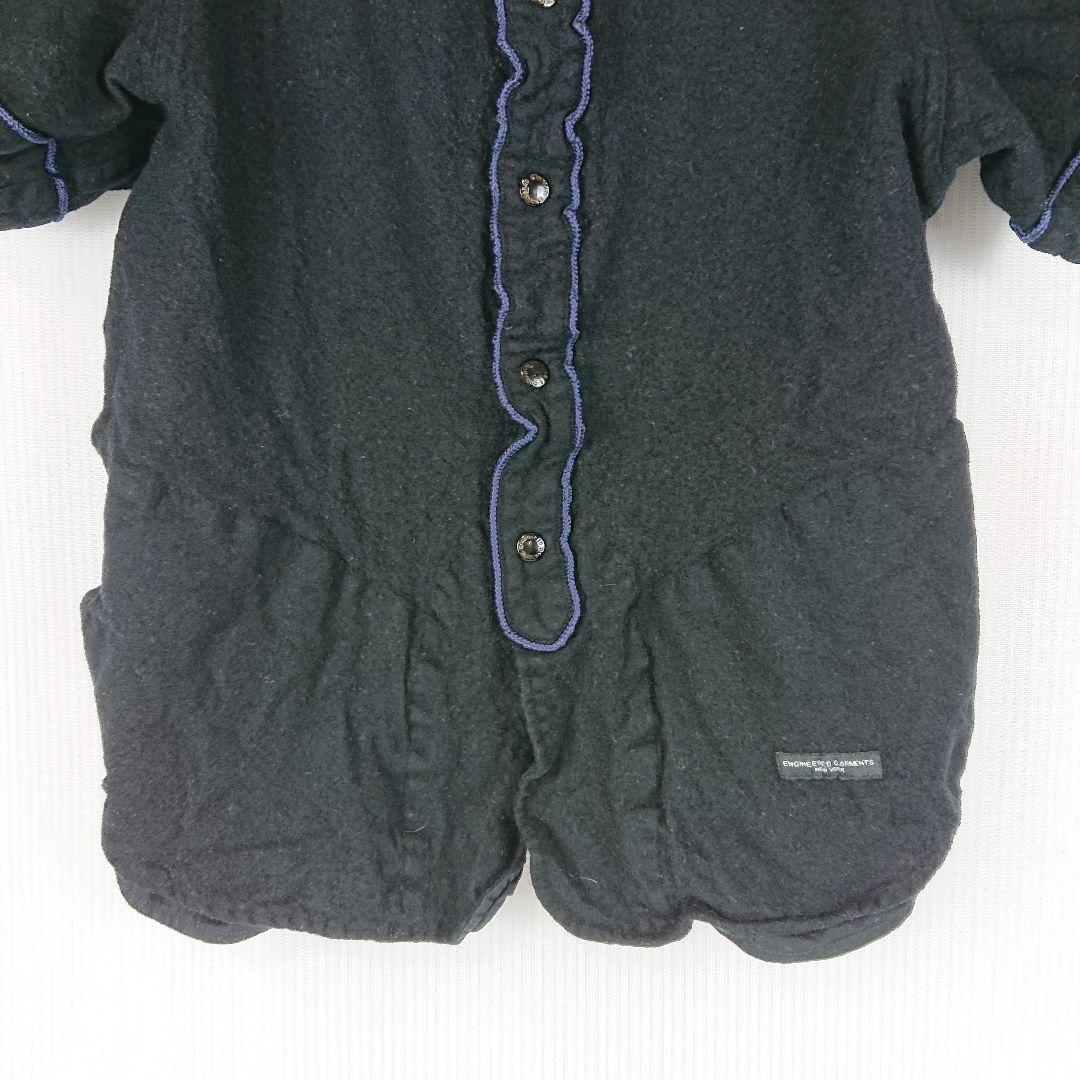 a810 エンジニアドガーメンツ× ビームス ウール ベースボールシャツ