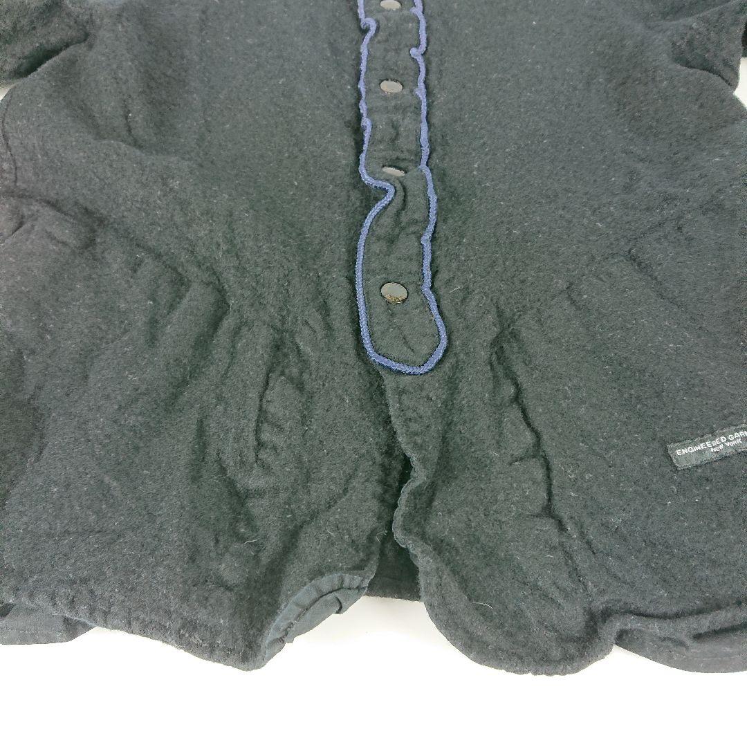 a810 エンジニアドガーメンツ× ビームス ウール ベースボールシャツ