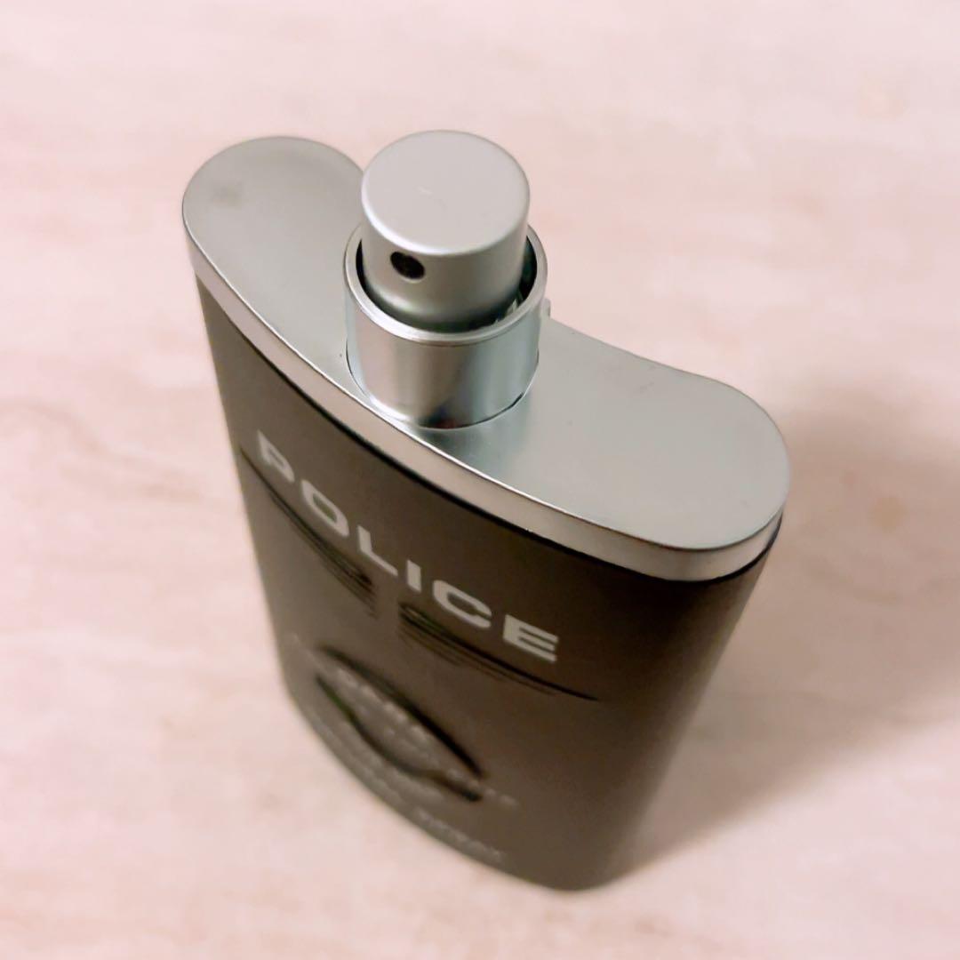 z1☆残量多☆ ポリス ダーク オードトワレ スプレイ 100ml POLICE