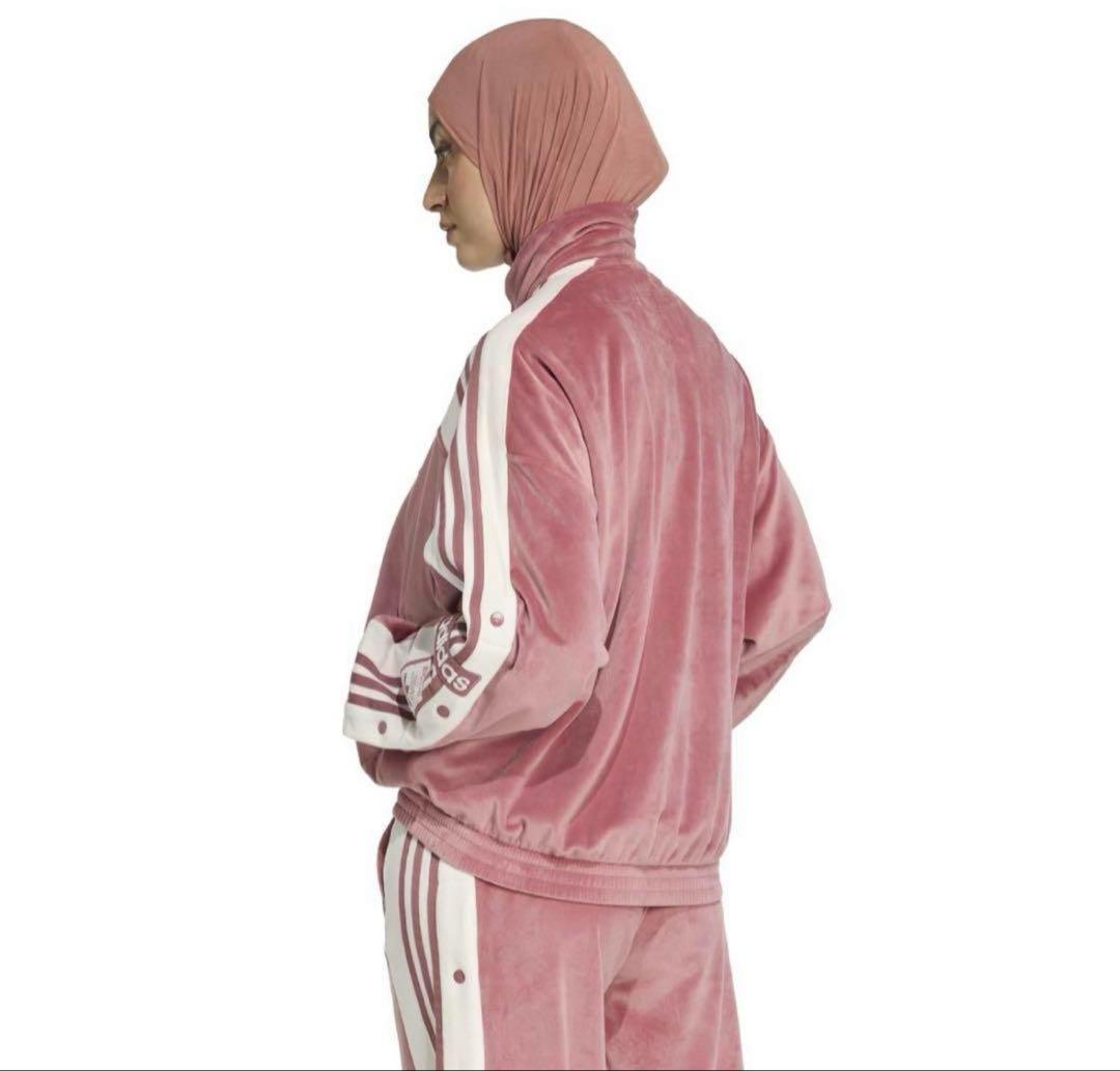 新品L adidas W ADIBREAK VELOUR TT重盛さと美