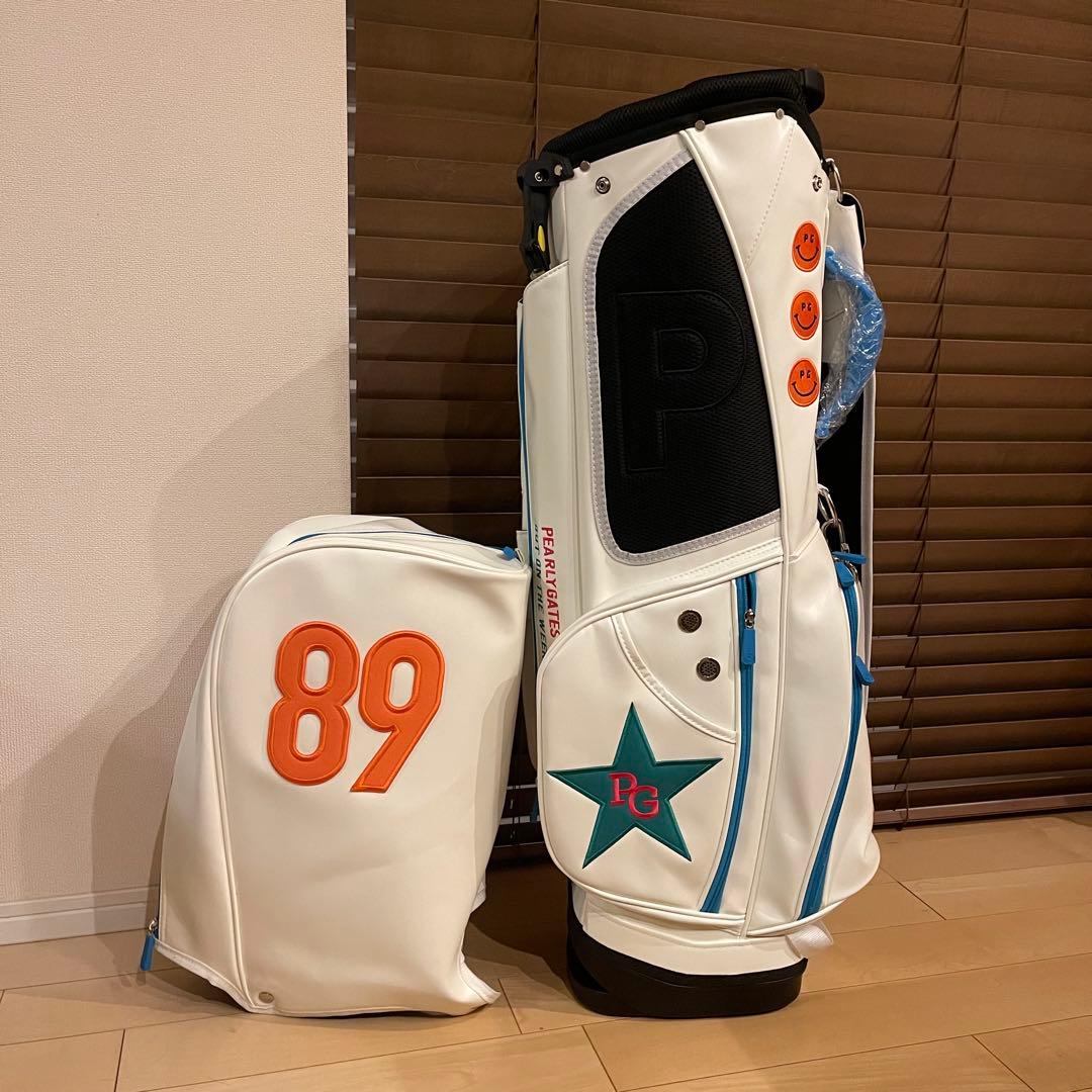 ま*ん様 【即発送】PEARLY GATESパーリーゲイツ キャディバッグ ゴル