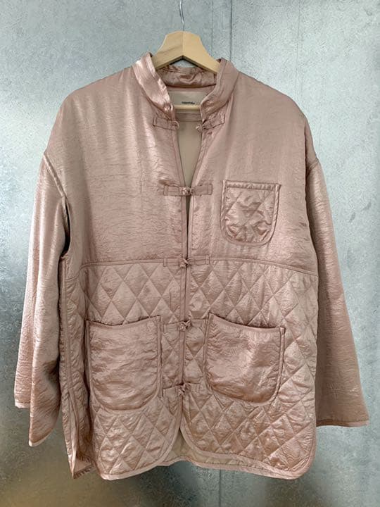 キルティングチャイナブルゾン