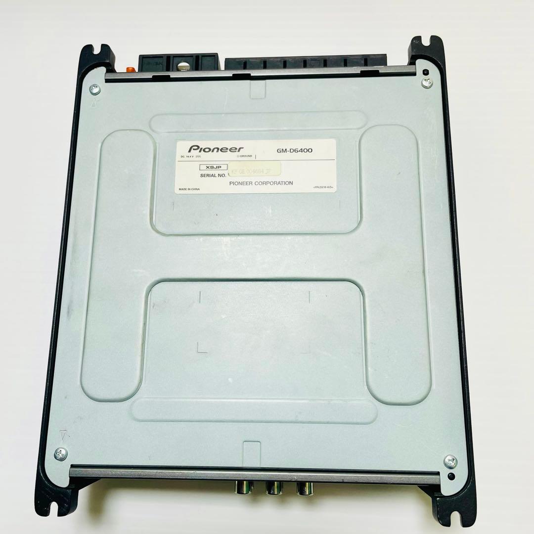 美品　動作品　CARROZZERIA GM-D6400 カロッツェリア　アンプ