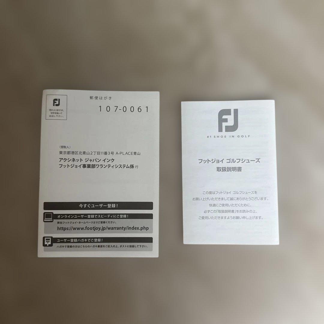 ⭐︎新品/未使用品⭐︎フットジョイドライジョイズ プレミアターロウレース27.5㎝W