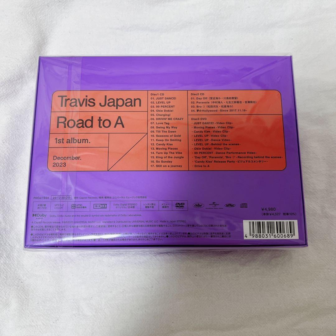 Travis Japan Road to A FC限定版 DVD フォトカード付