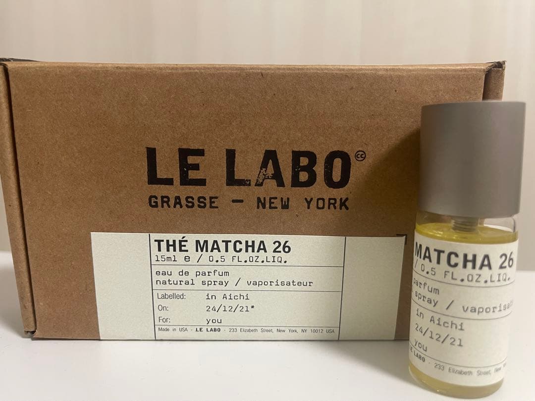 M*♡様 LE LABO MATCHA 26 15ml オードパルファム