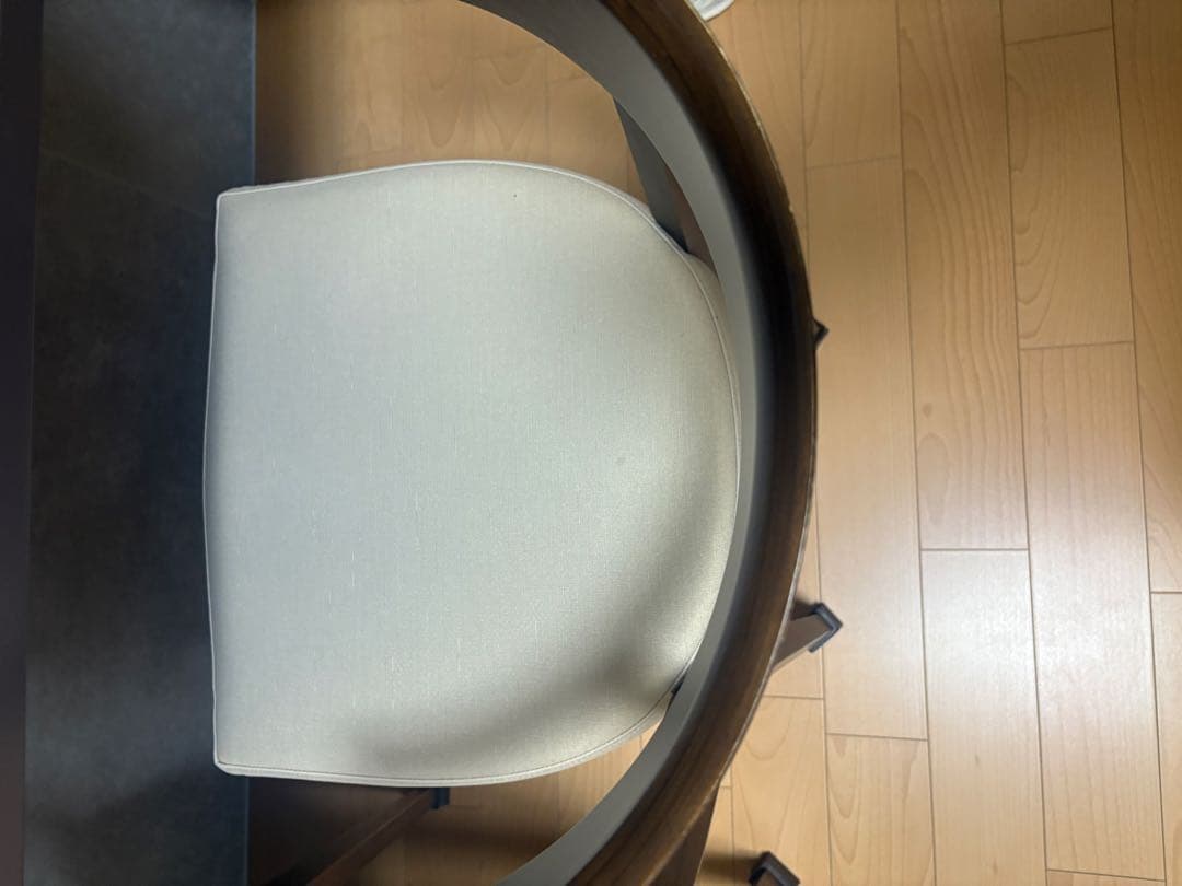 ③カリモク【チェア*1脚】(ダイニングテーブル＆チェア4脚セット)