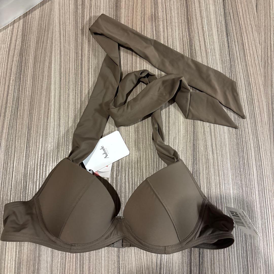 Aubade カーキ　セパレート水着　ビキニ