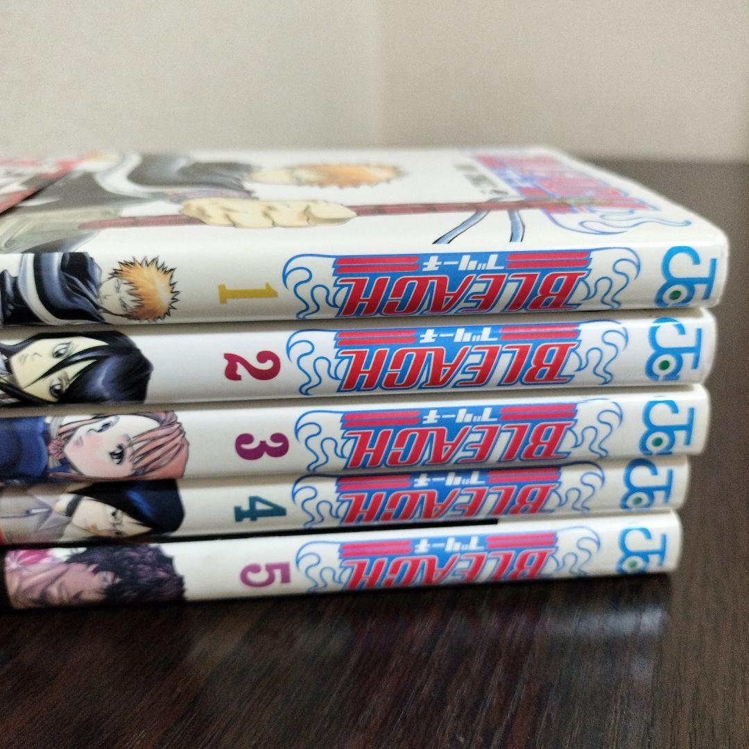 BLEACH　ブリーチ　1巻から5巻　初版　帯付き