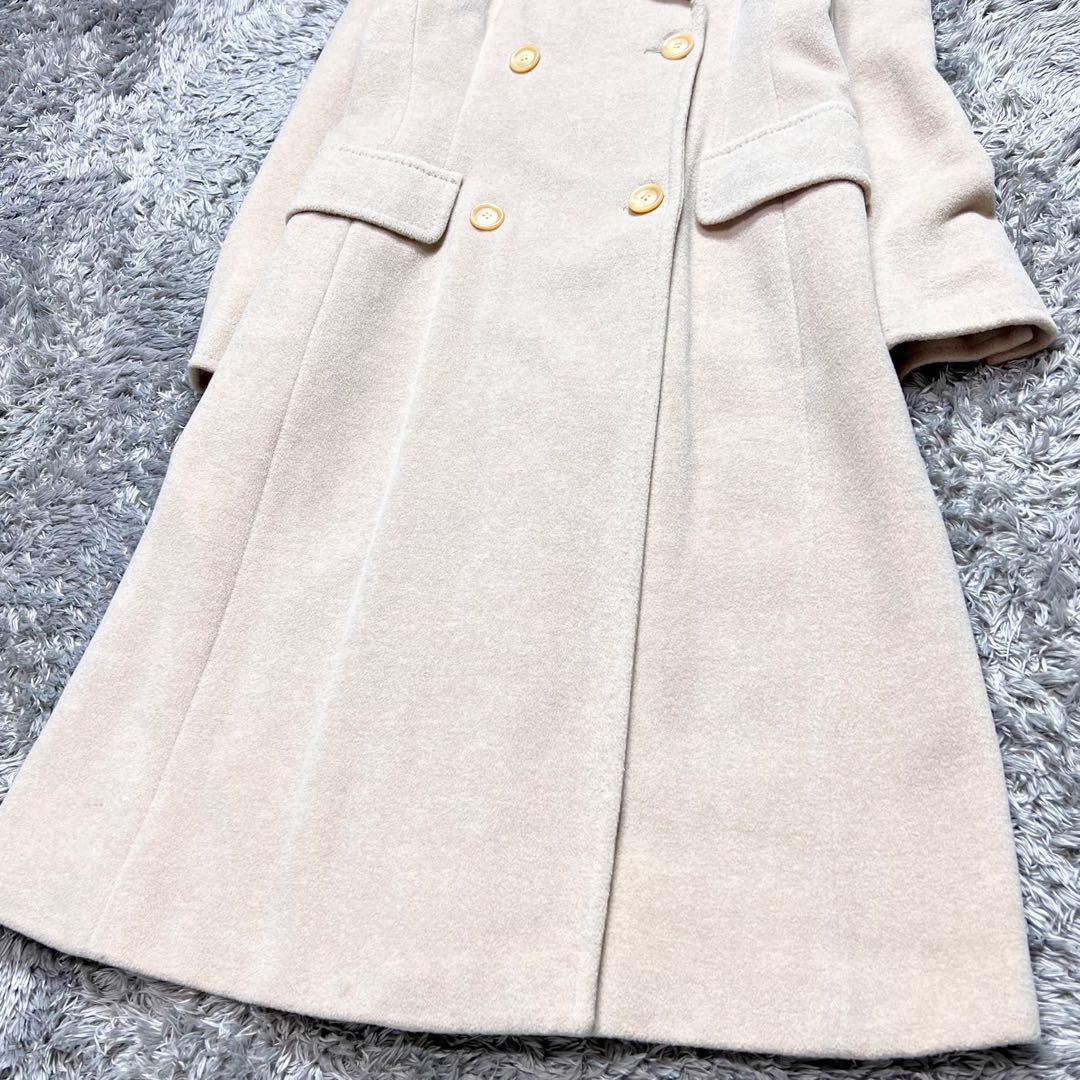 MaxMara SPORT MAX カシミヤ アンゴラ チェスターコート L相当