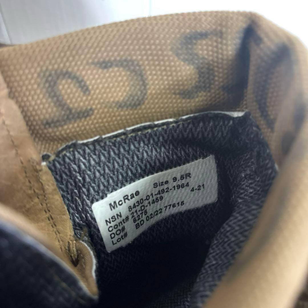 米軍　 実物　McRaefootwear GORE−TEX 27.5cm ⑩